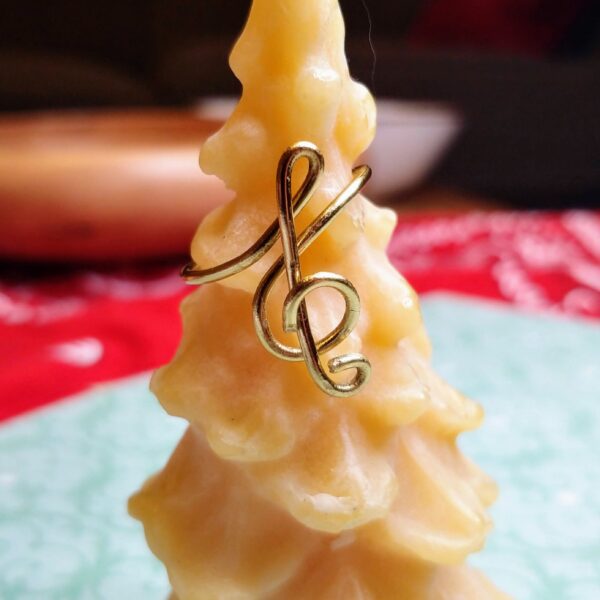 Treble Clef Ring
