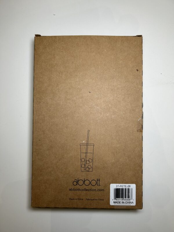 Bamboo Print Paper Straws - Image 2