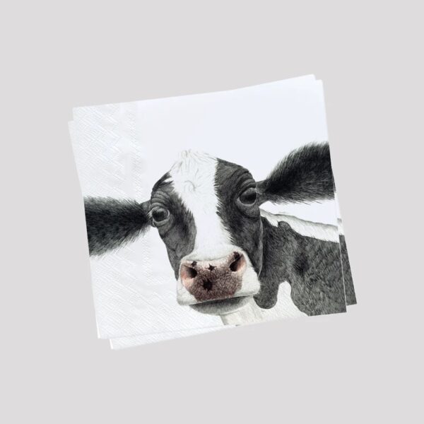 Rosa Cow Paper Napkin