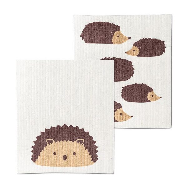 Hedgehog Dishcloths. Set of 2