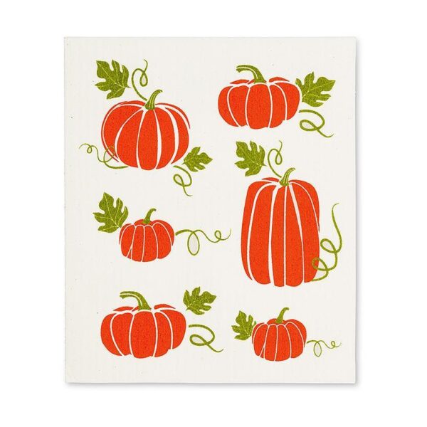 Pumpkins Dishcloths. Set of 2 - Image 3