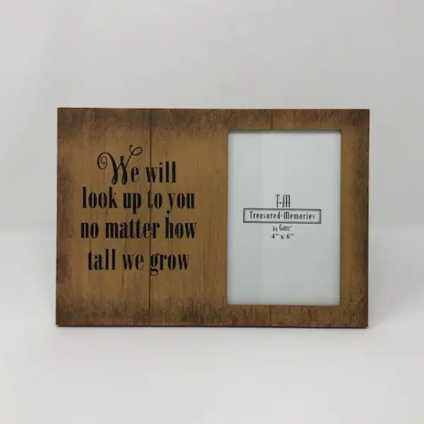 Endless Admiration Wooden Frame 4x6