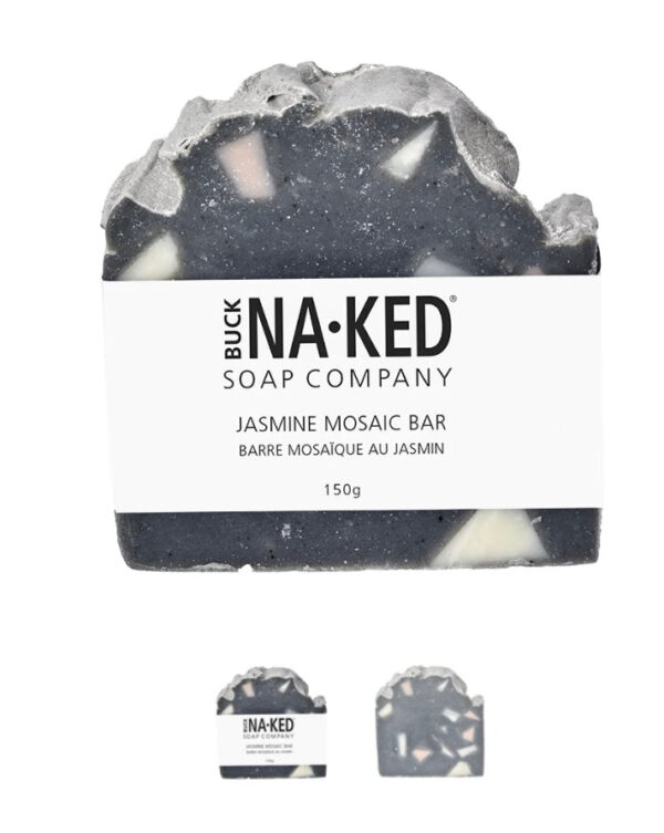 BUCK NAKED Jasmine Mosaic Bar Soap