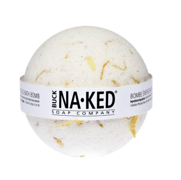 BUCK NAKED Energizing Marigold Bath Bomb