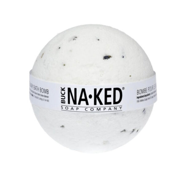 BUCK NAKED Lavender + Rosemary Bath Bomb