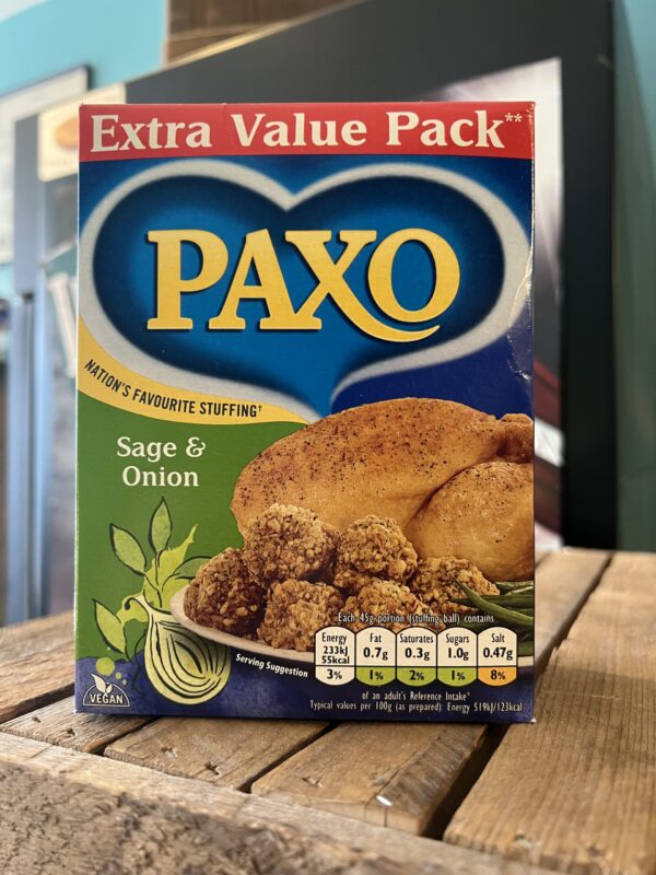 Paxo Sage & Onion Stuffing Mix