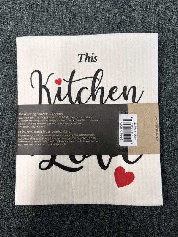 This Kitchen is Seasoned with Love Dishcloths. Set of 2 - Image 2