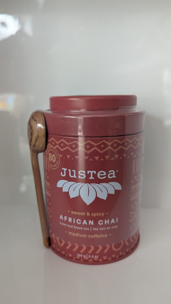 Justea Loose Leaf Tea Tin African Chai