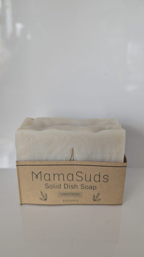 Mama Suds Solid Dish Soap Unscented
