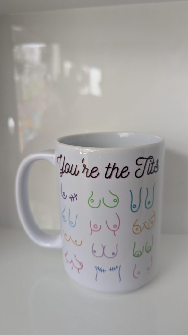 Sunshine Lemon Co Mug "You're the Tits"