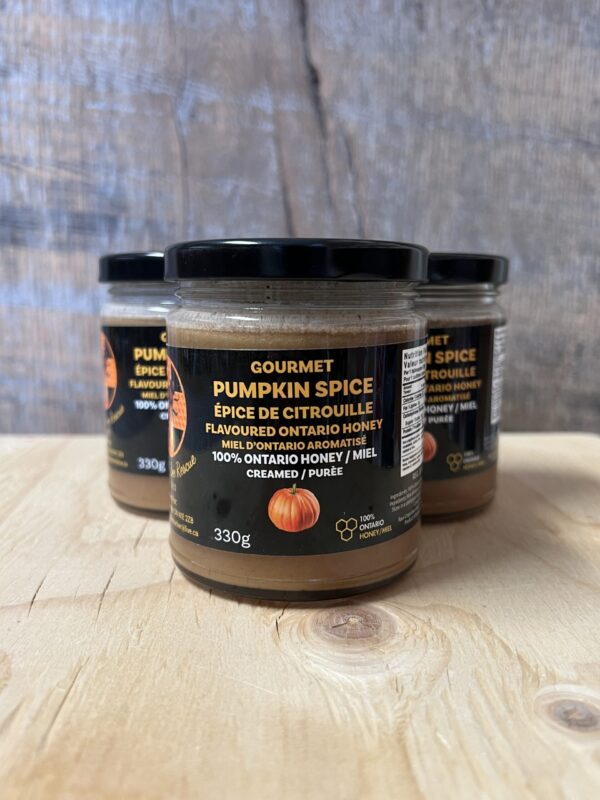 Pumpkin Spice Creamed Honey