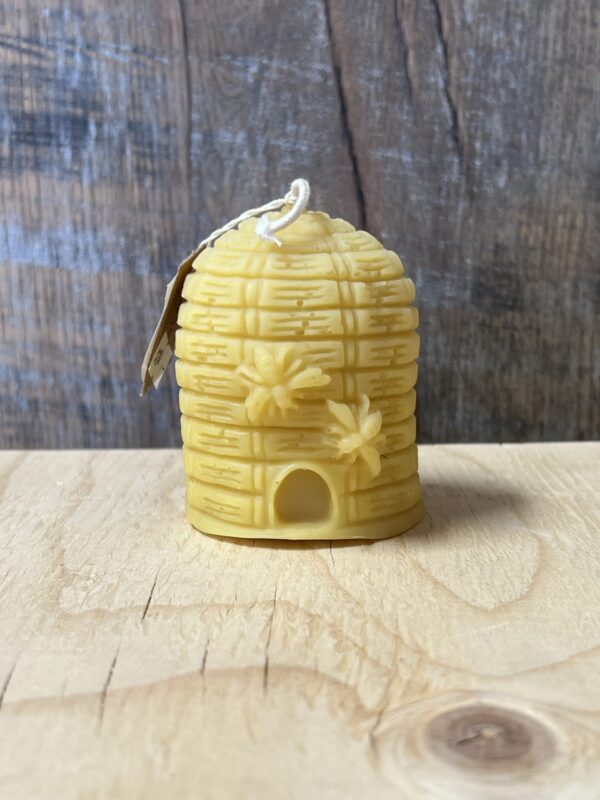 Beeswax Beehive Candle