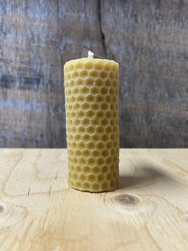 Honeycomb Pillar Candle - Image 2