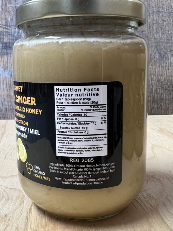 Lemon and Ginger Creamed Honey - Image 3