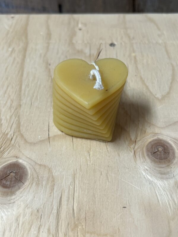 Layered Heart Candle - Image 2