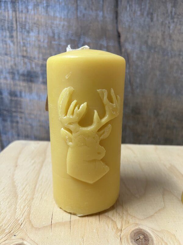 Moose-Emblem Candle - Image 2