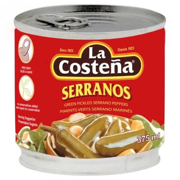La Costeña Serrano Peppers