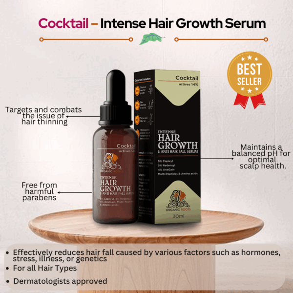COCKTAIL- INTENSE HAIR GROWTH SERUM - Image 2