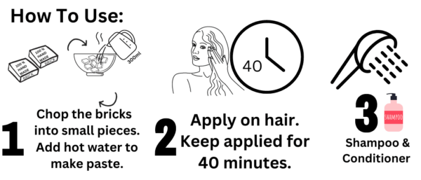 Detox Wash Mineral Treatment (5gram) | For Hair - Image 3